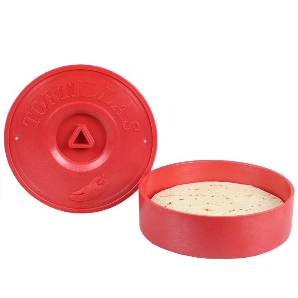 Home Basics Round BPA-free Plastic Tortilla Warmer